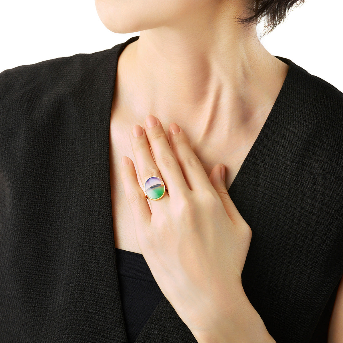 Fillyjonk(フィリフヨンカ) Moss ring | デンドリティック