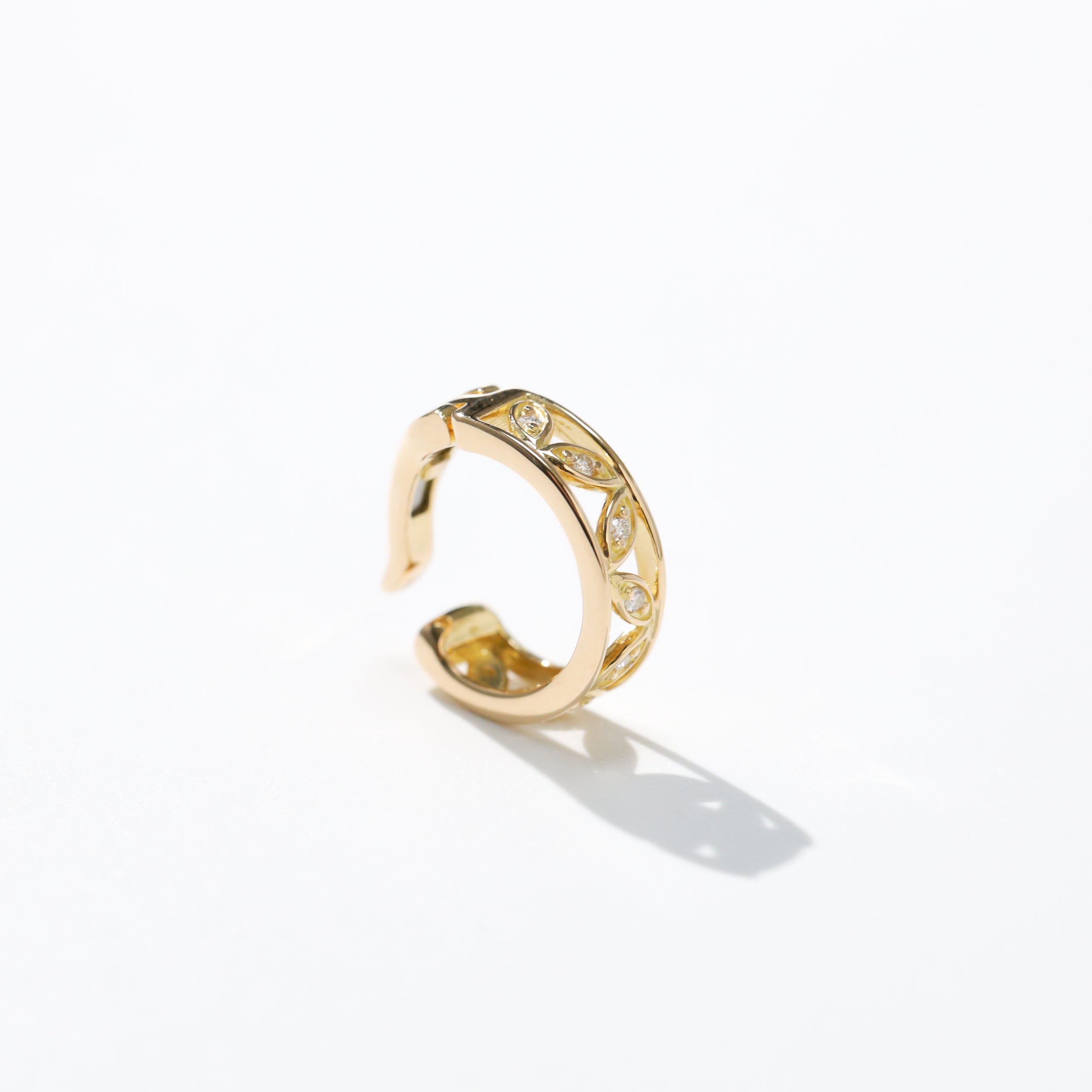 Daphne】ローリエモチーフイヤーカフ [K18/Pt950]