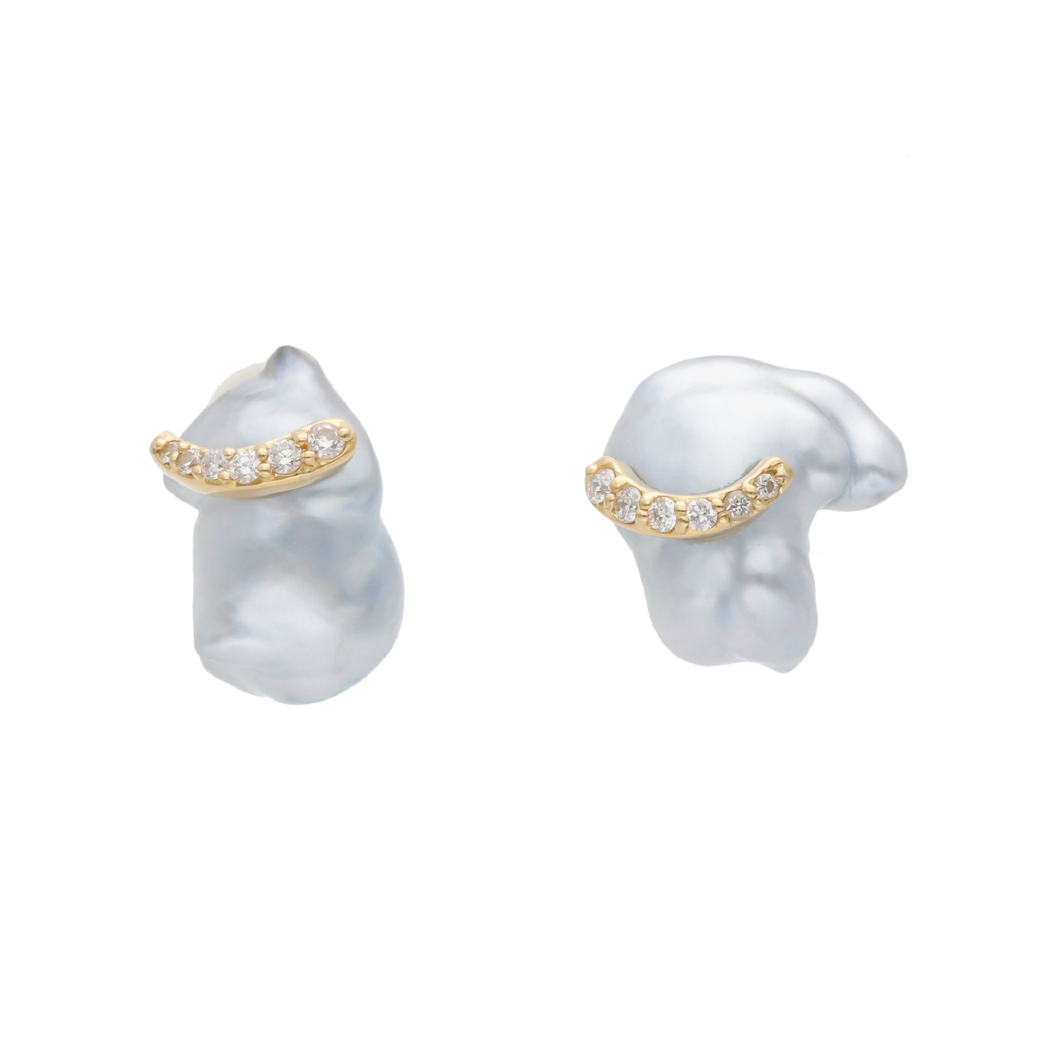大人気新品セール ブ Glittering】ケシパールピアス [K18] アクセサリー