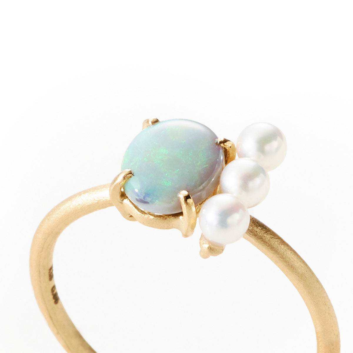 Little Joy】13号カラーストーンリング[K18]