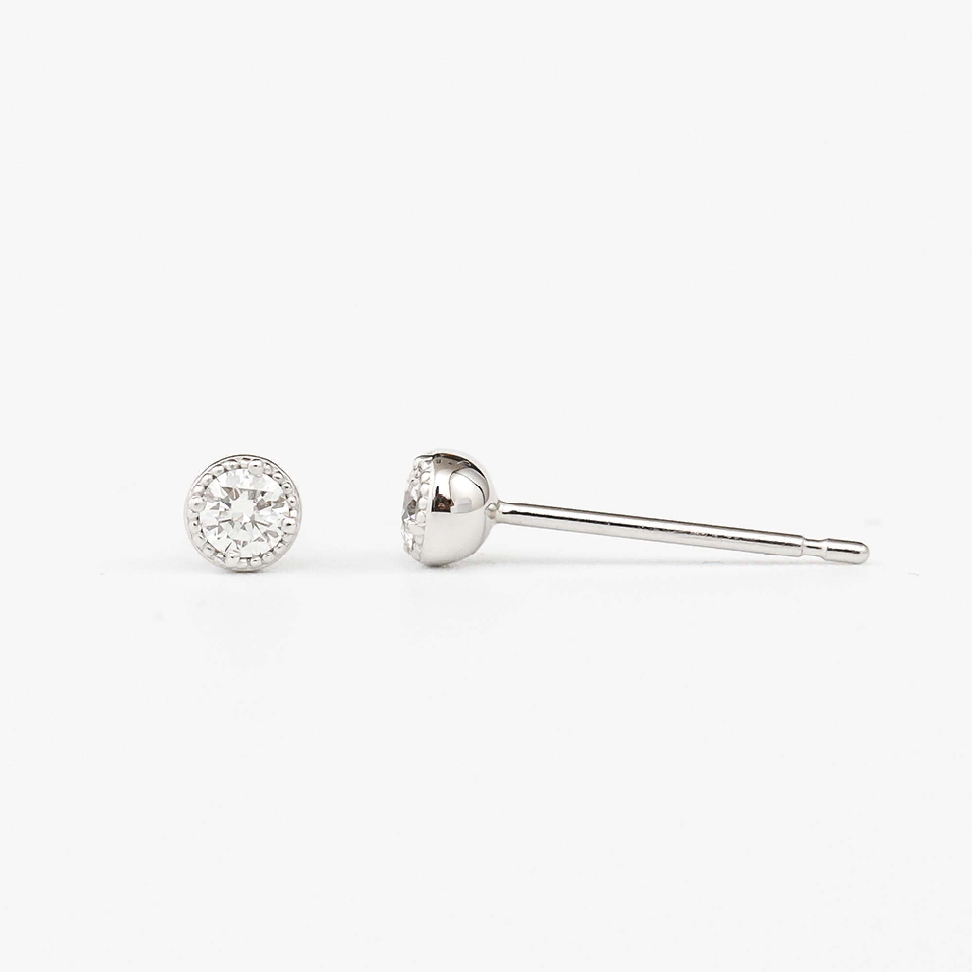 SoëL jewelry｜SoëL Platinum ダイヤモンド ピアス [Pt950]
